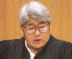 Judge Riki May Amano During Frank Pauline Jr. 's Trial.