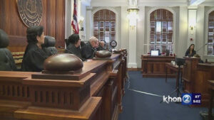 The Hawai’i Supreme Court Hearing.